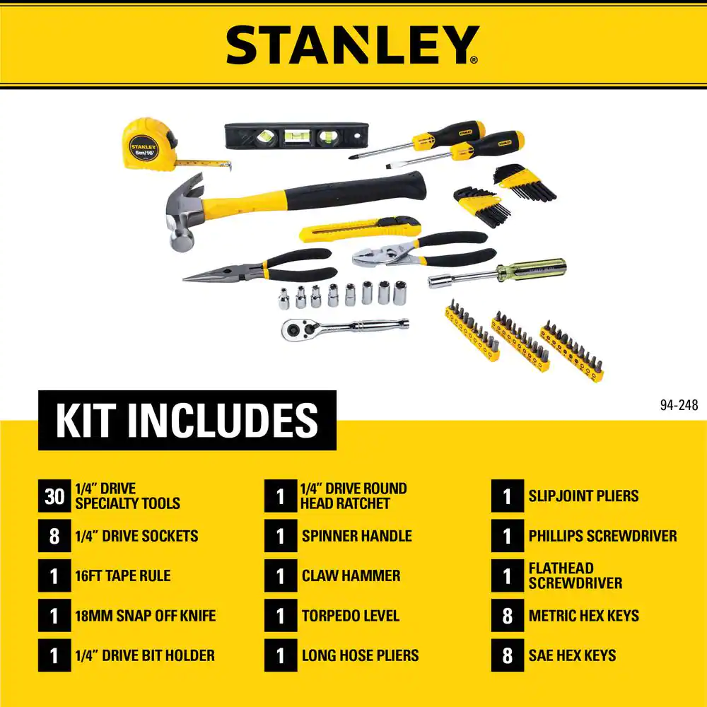 Stanley Home Tool Kit (65-Piece)