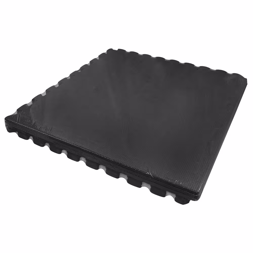 Modern Homes 24 in. W x 24 in. L Interlocking Foam Mats (24 sq. ft. coverage)