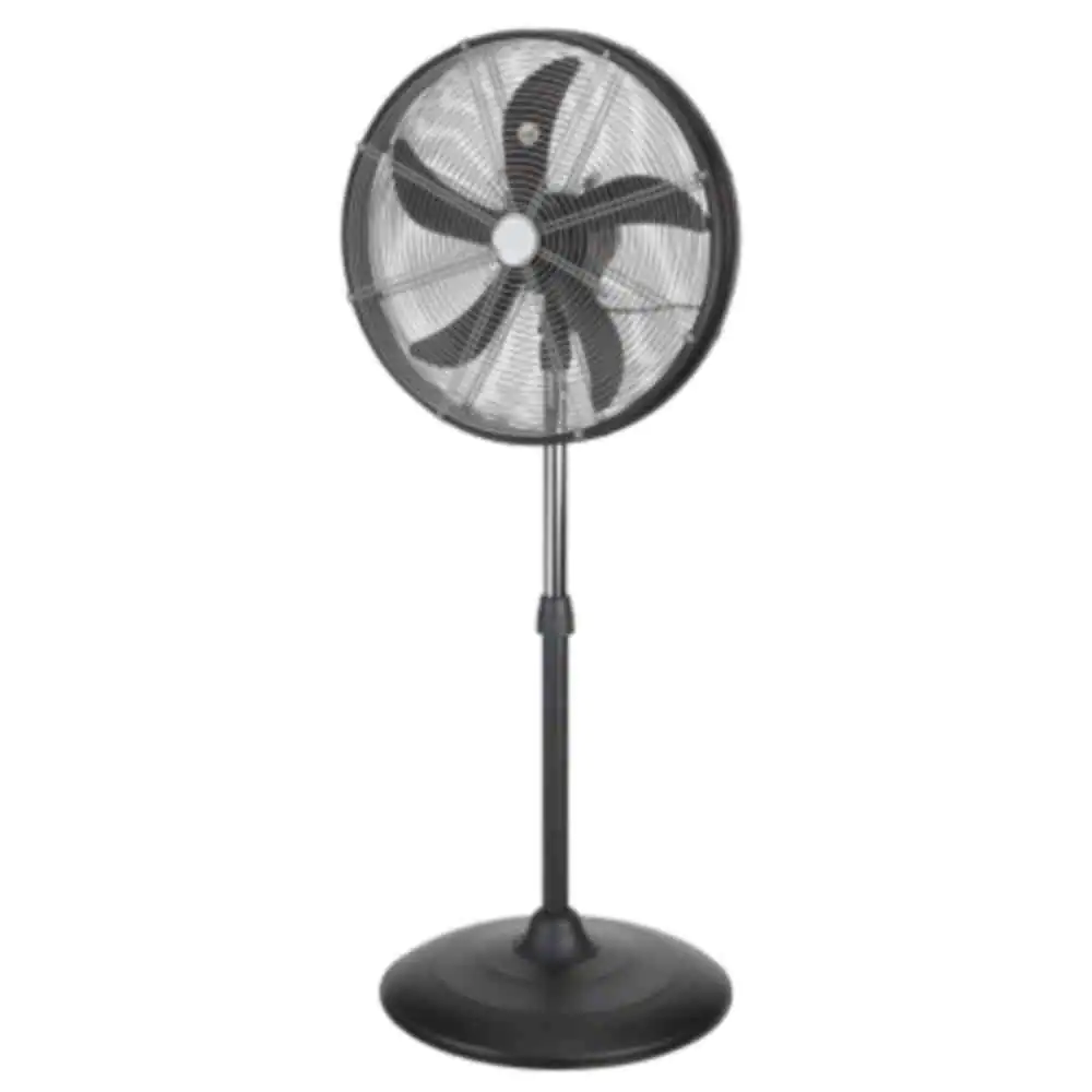 BLUE BLOWER PROFESSIONAL Adjustable-Height 20 in. Oscillating Pedestal Fan
