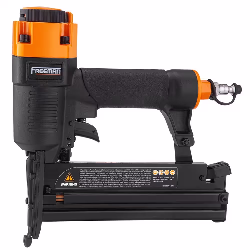 Freeman Pneumatic 18-Gauge 2-in-1 Brad Nailer and Stapler with Fasteners (400-Count)
