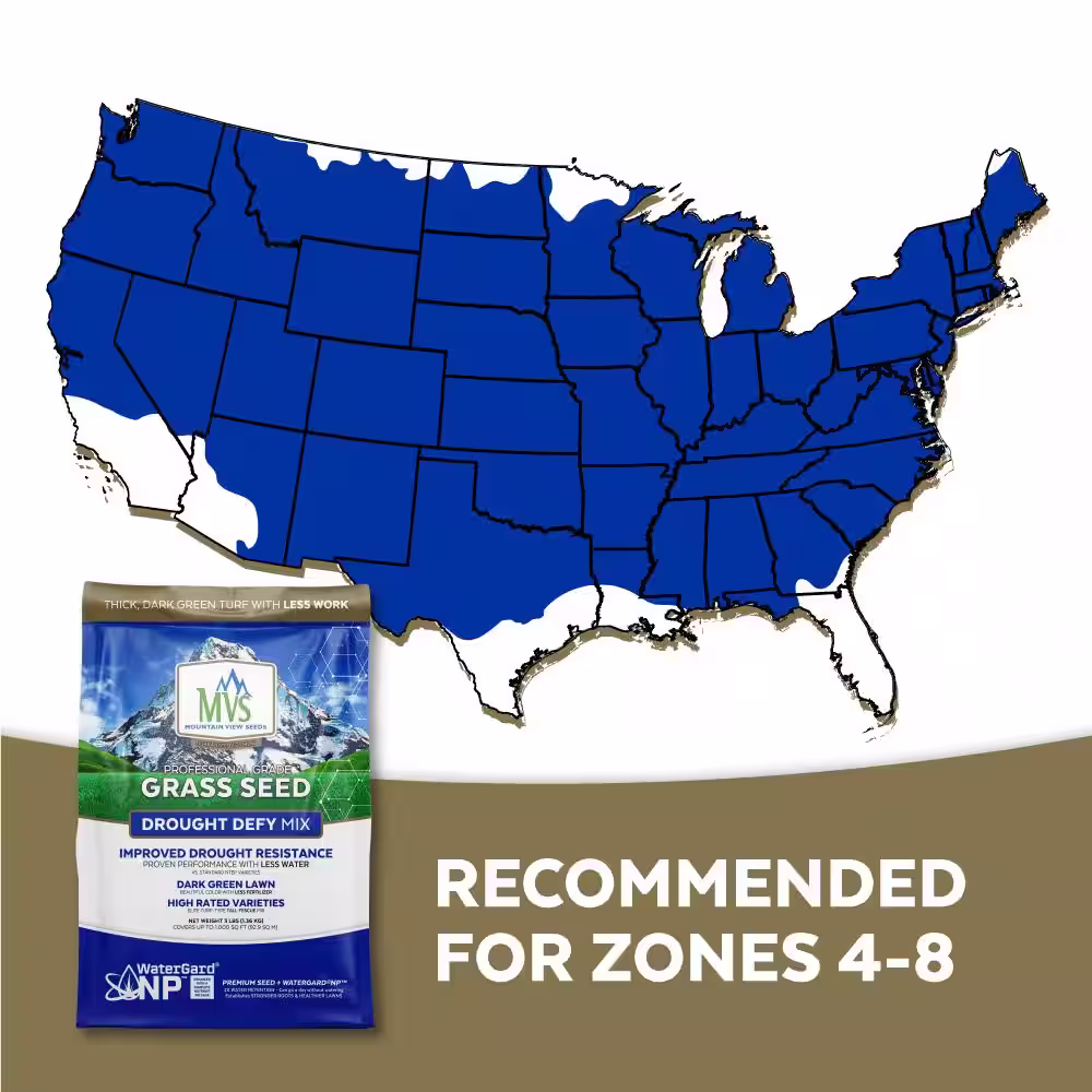 None Drought Defy 7 lbs. Grass Seed