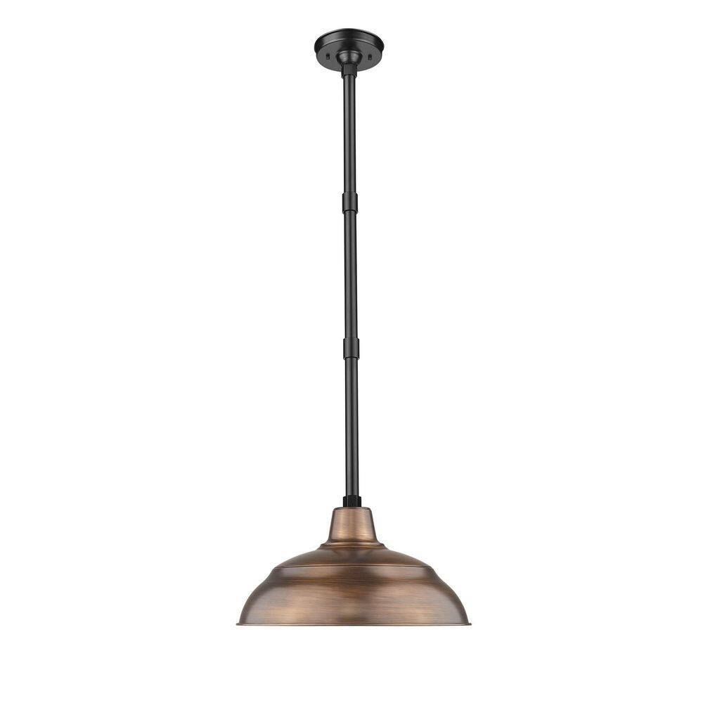 Millennium Lighting R Series 1-Light 17 in. Copper Hardwired Warehouse Shade (1-Pack)