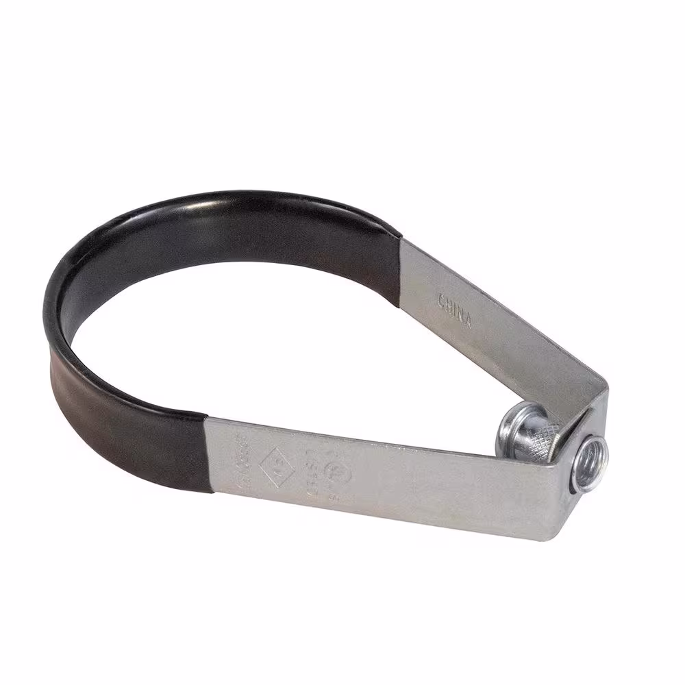 The Plumber's Choice 2-1/2 in. Swivel Loop Hanger for Vertical Pipe Support in Plastic Coated Steel