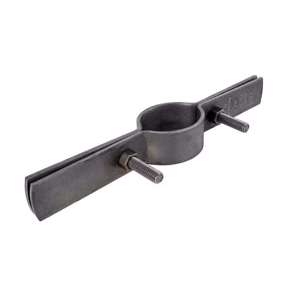 The Plumber's Choice 1-1/2 in. Riser Clamp in Uncoated Steel