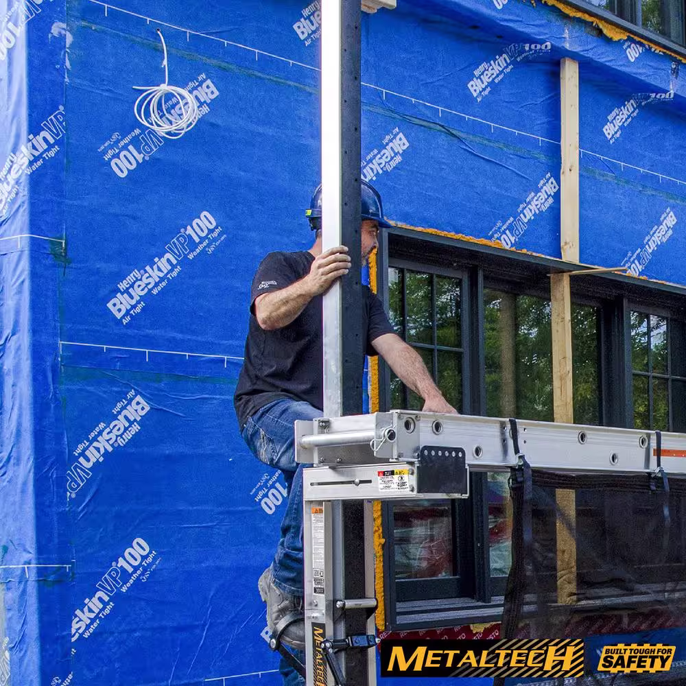 MetalTech Ultra-Jack Pro 24 ft. Aluminum Pro Pole for the Ultra-Jack Aluminum Scaffolding System
