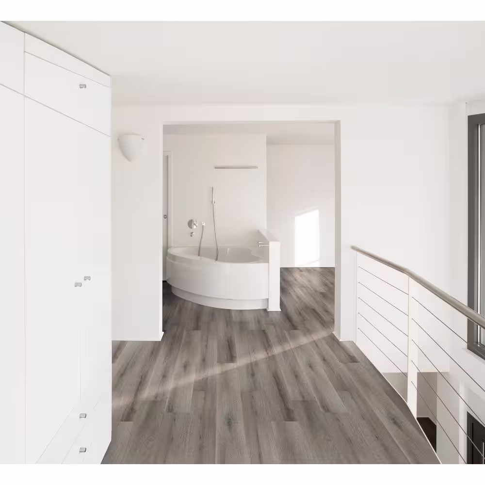A&A Surfaces Lancaster Breeze 8 mm T x 7 in. W Waterproof Laminate Wood Flooring (20.5 sqft/case)