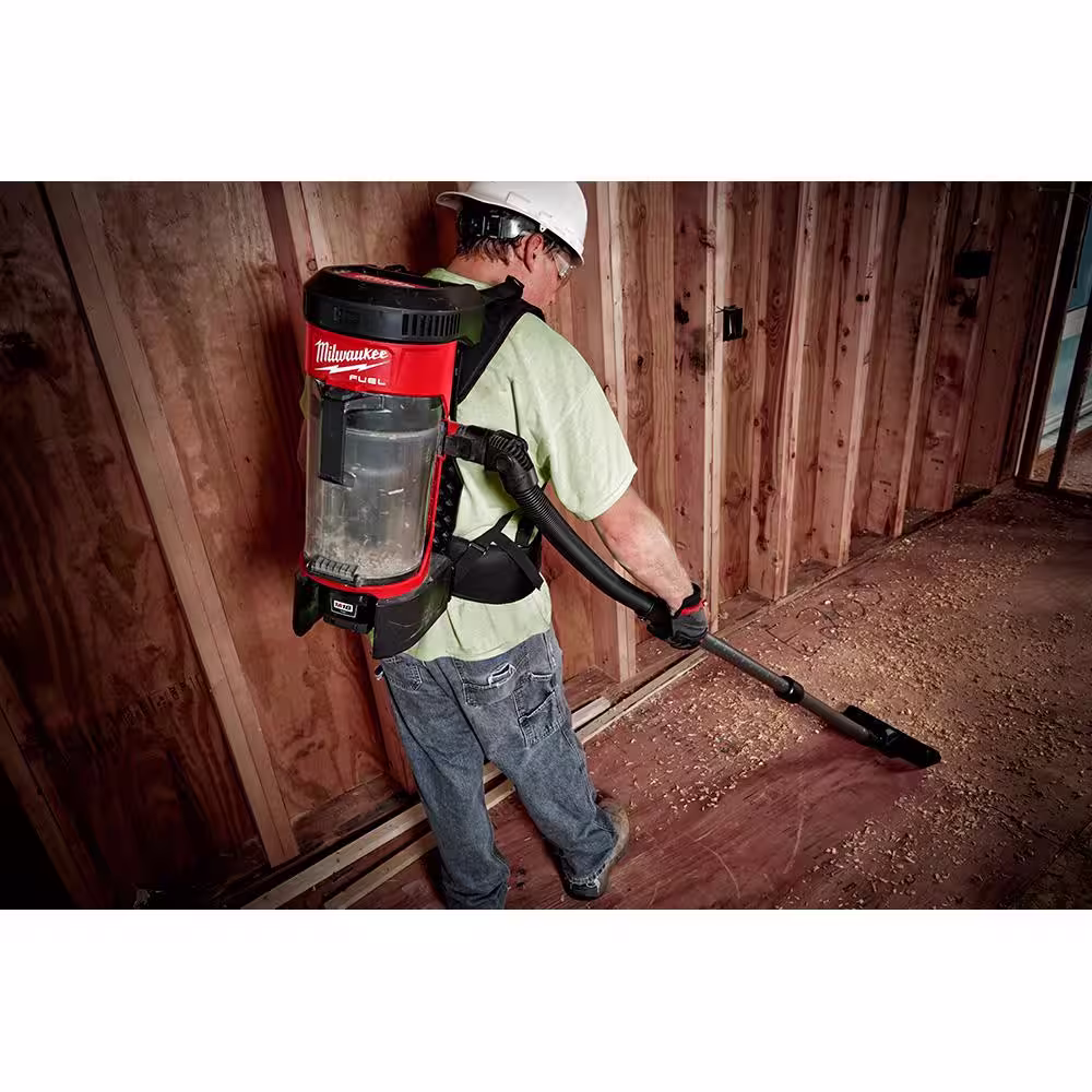 Milwaukee 1-7/8 in. x 9 ft. Pro-Grade Vacuum Hose for M18 FUEL Backpack Vacuum