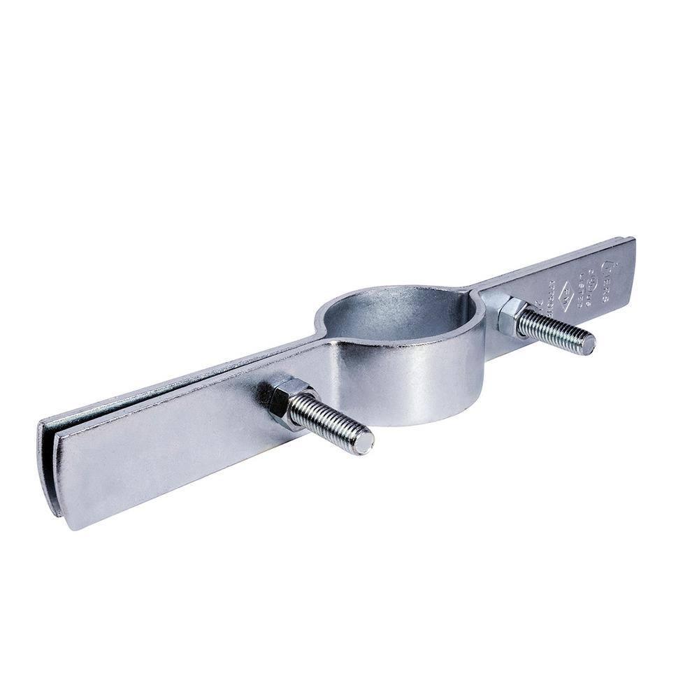 The Plumber's Choice 12 in. Riser Clamp in Electro Galvanized Steel