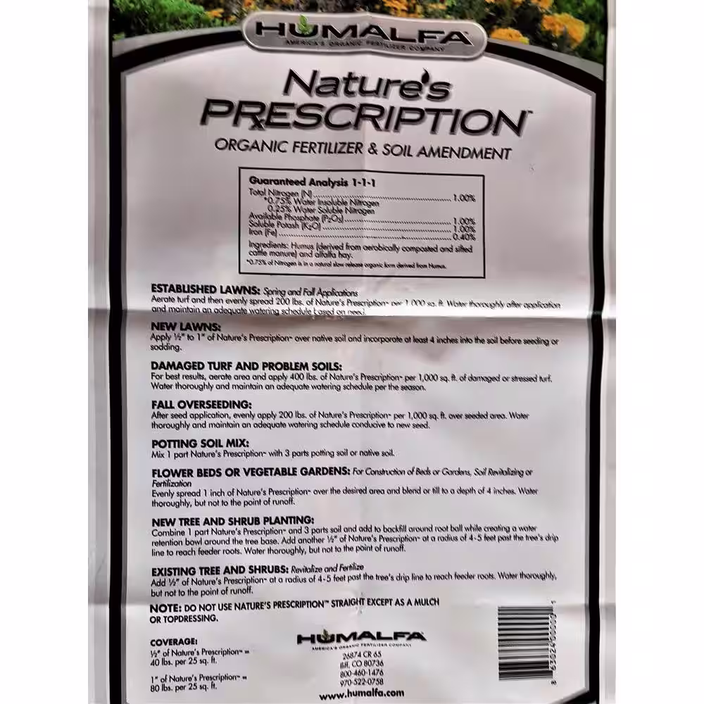None Organic Compost Fertilizer - Concentrated Strength (20 lbs. Makes 60 lbs.) Organic Approved Non-GMO