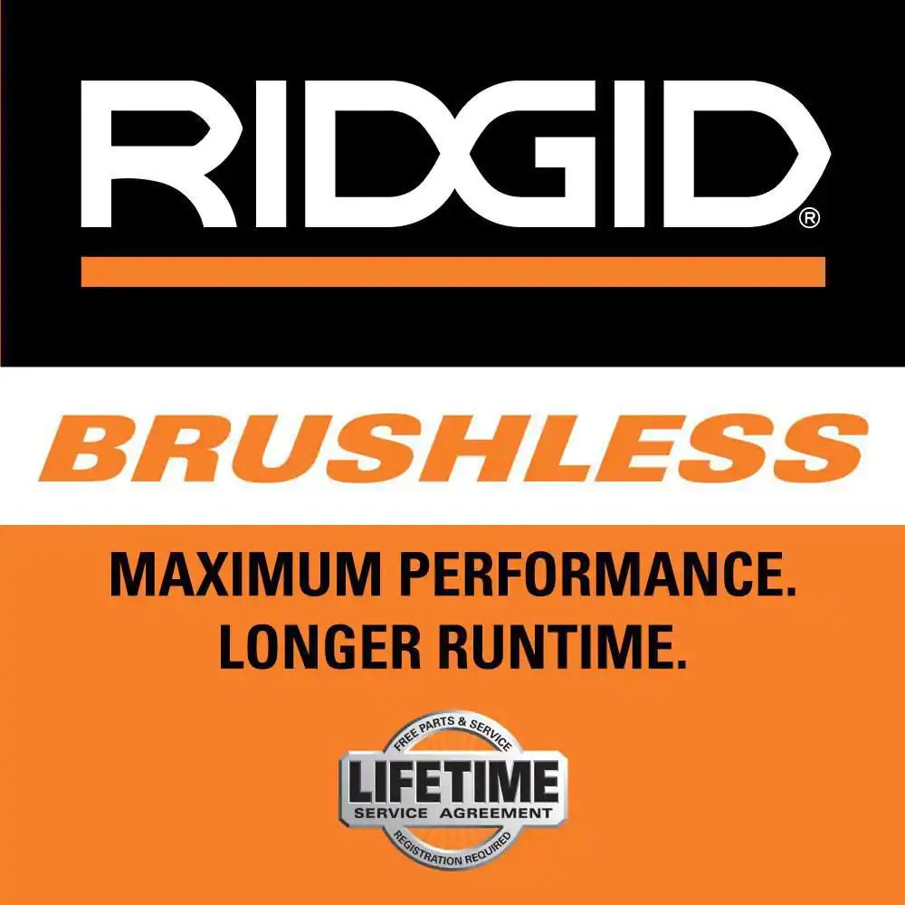 RIDGID 18V OCTANE Brushless Cordless Compact Fixed Base Router with 1/4 in. Bit, Round and Square Bases and Collet Wrench