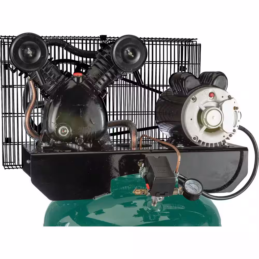 Grizzly PRO 60 Gal. 3 HP 125 PSI Stationary Corded Electric Air Compressor
