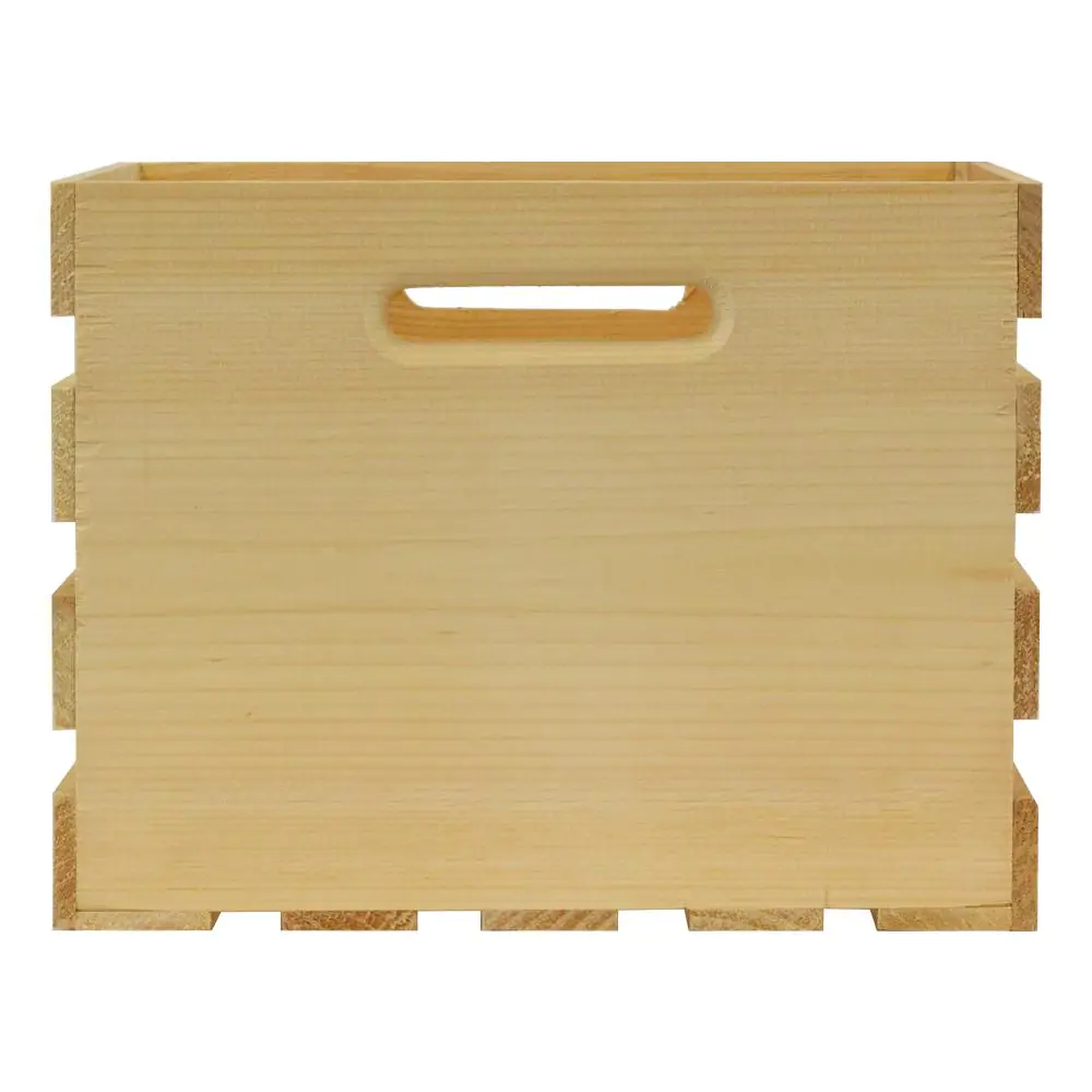 Crates & Pallet 13.5 in. x 12.5 in. x 9.5 in. Medium Wood Crate (4-Pack)