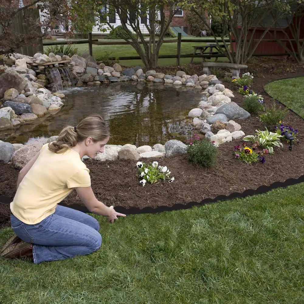 ProFlex No-Dig 100 ft. Scallop Top Edging Kit
