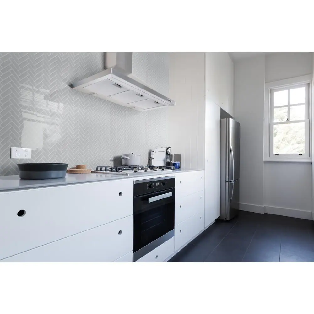 MSI Retro Gray Herringbone Glossy Porcelain Floor and Wall Tile