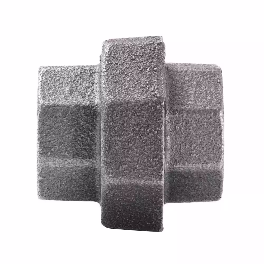Southland 1 in. Black Malleable Iron FPT x FPT Union Fitting