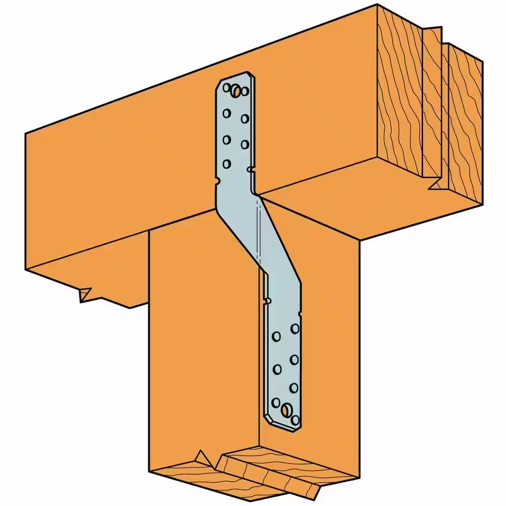 Simpson Strong-Tie MTS 12 in. 16-Gauge ZMAX Galvanized Medium Twist Strap
