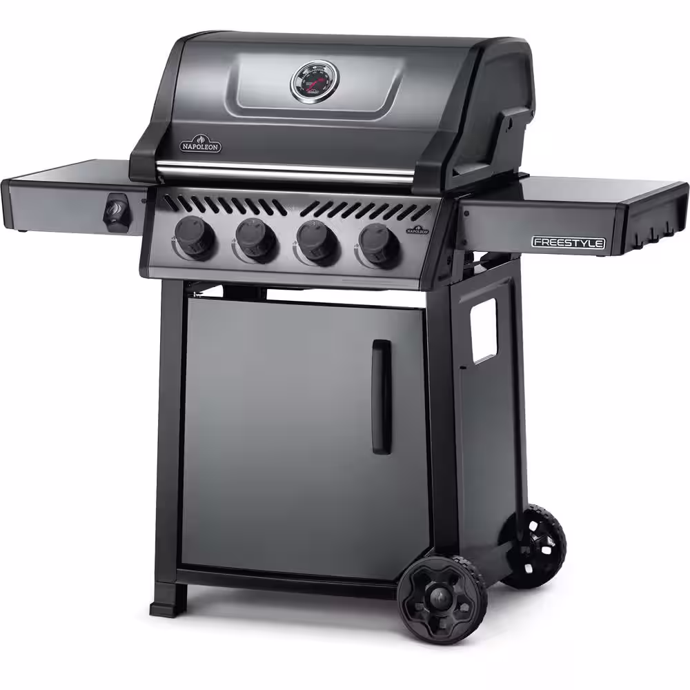 NAPOLEON Freestyle 425 4-Burner Natural Gas Grill in Graphite Grey