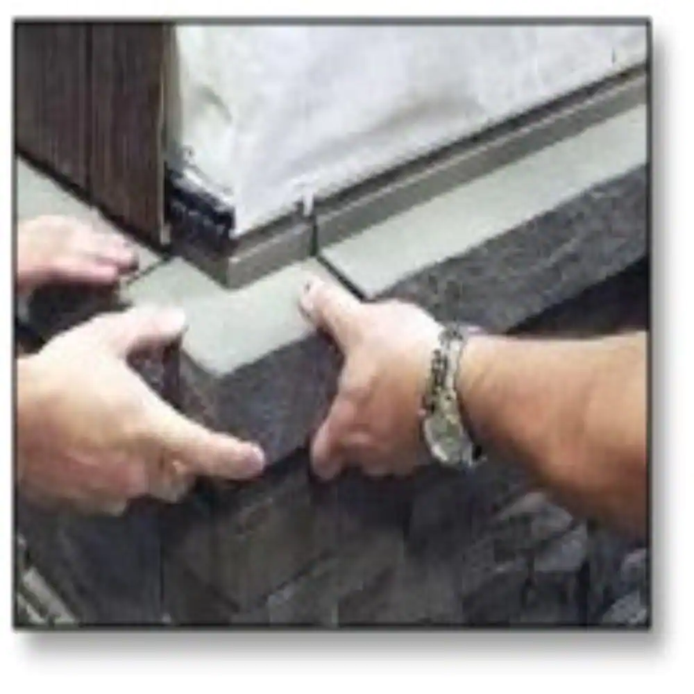 Novik NovikTrim 1.25 in. x 72 in. 2-Piece Polymer Trim/J-Channel in Heritage (20 Per Box)