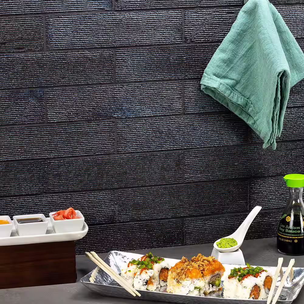 Ivy Hill Tile Weston Ridge Dark Denim 2 in. x 9 in. 11mm Glazed Clay Subway Wall Tile (33-piece 5.64 sq. ft. / box)
