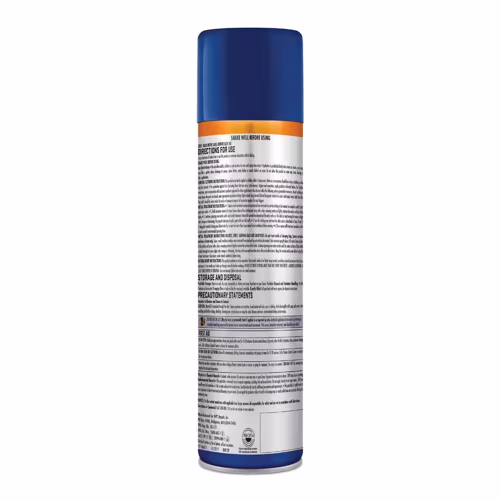 None 6.5 oz. Permethrin Clothing and Gear Insect Repellent Aerosol Spray