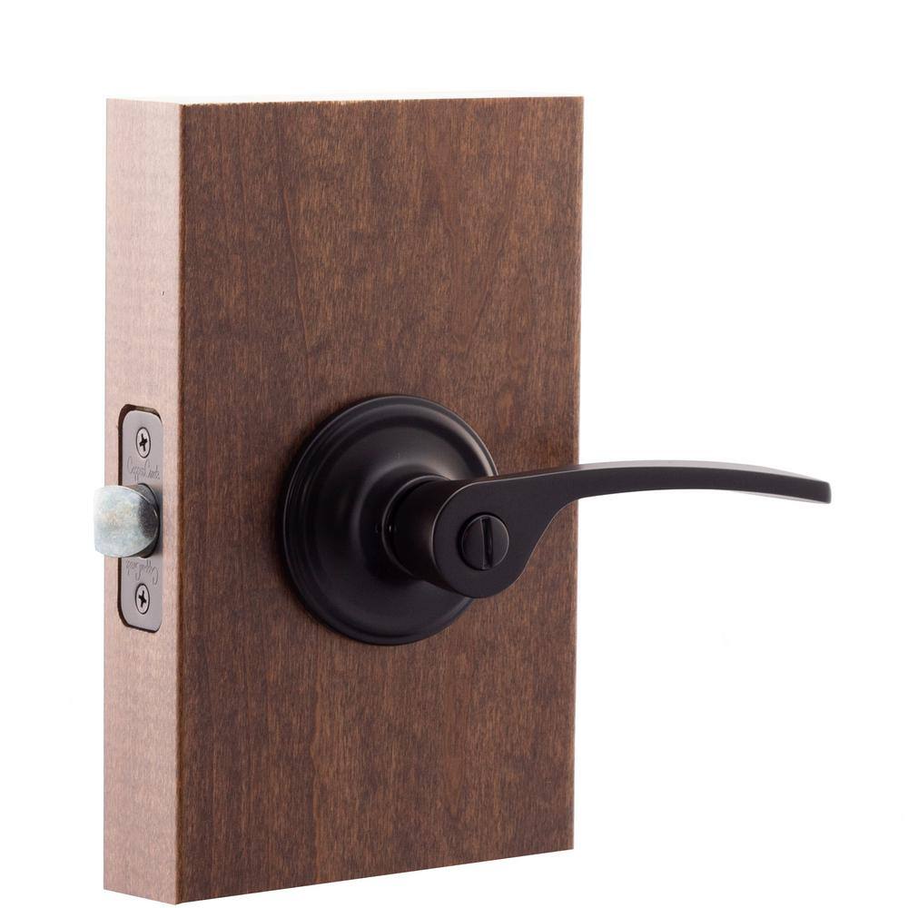 Copper Creek Scandinavian Kash Black Bed/Bath Door Handle