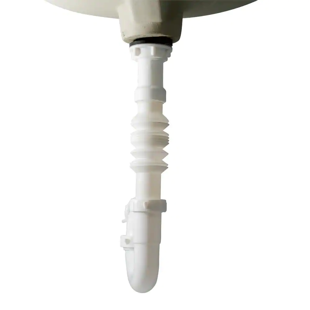 Oatey Form N Fit 1-1/4 in. Chrome Finish Plastic Sink Drain Pop-Up Drain Assembly