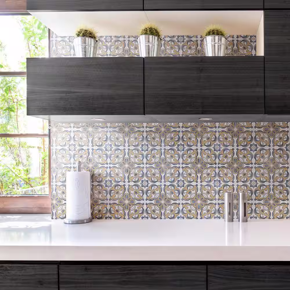 Merola Tile Harmonia Royal Bloom 13 in. x 13 in. Ceramic Floor and Wall Tile (12.0 sq. ft./Case)