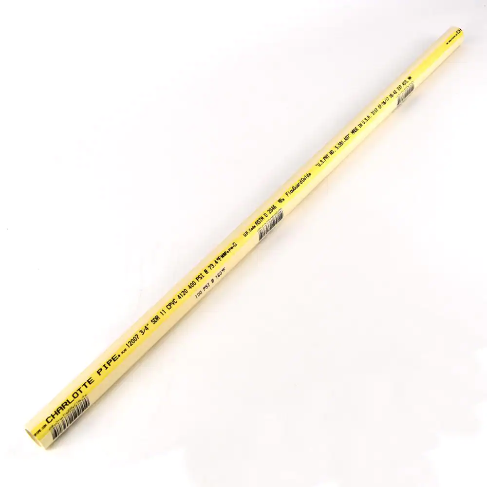 Charlotte Pipe 3/4 in. x 10 ft. CPVC SDR11 Flowguard Gold Pipe