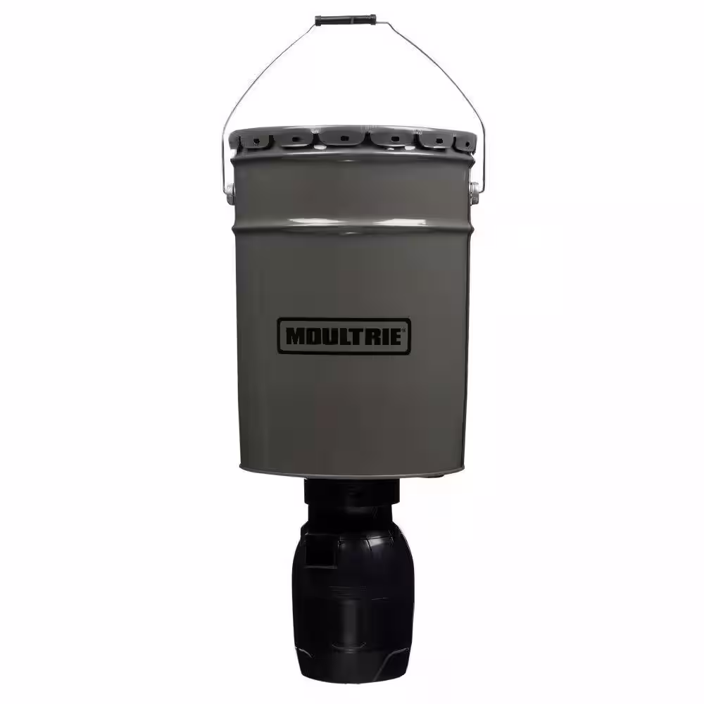 Moultrie 6.5 Gal. Directional Hanging Bucket Auto Timer Deer Feeder (2-Pack)