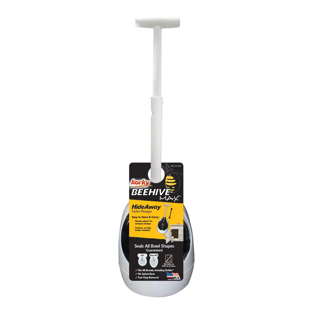Korky Beehive Max Hideaway Plunger