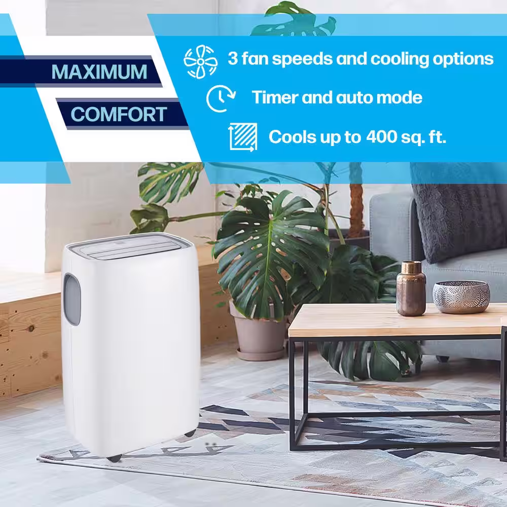 Arctic Wind 13,000 BTU Portable Air Conditioner with Heat Pump