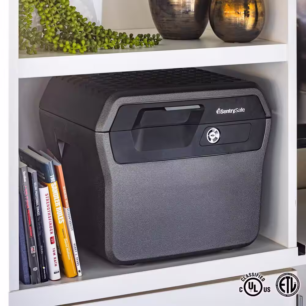 SentrySafe 0.66 cu. ft. Fireproof & Waterproof Safe File Box