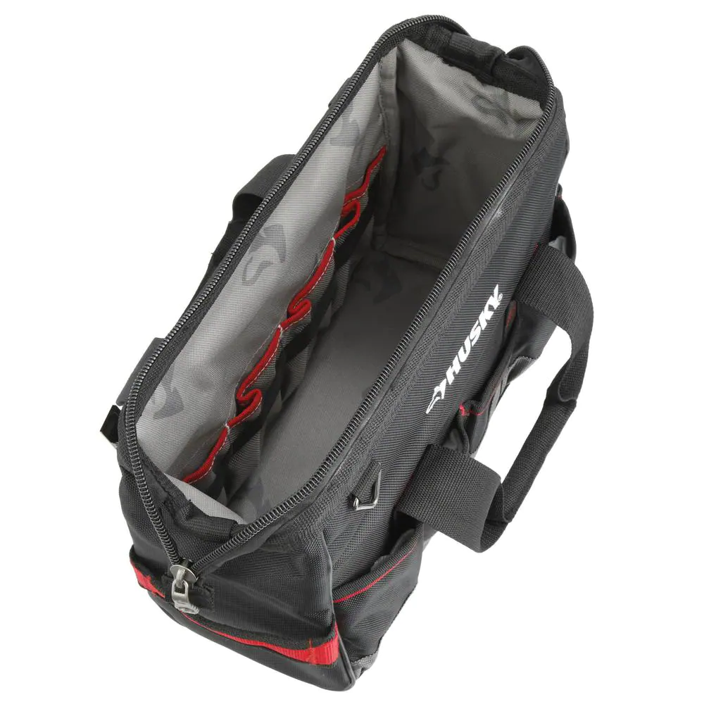Husky 14 in. Large Mouth Tool Bag