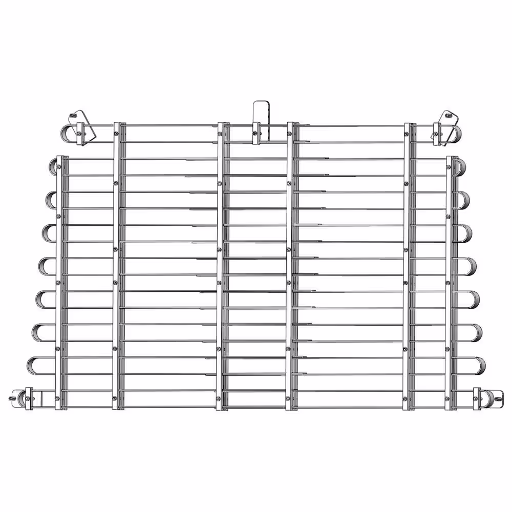 Adjust-A-Grate 34 to 37 in. x 60 to 66 in. Aluminum Adjustable Window Well Grate