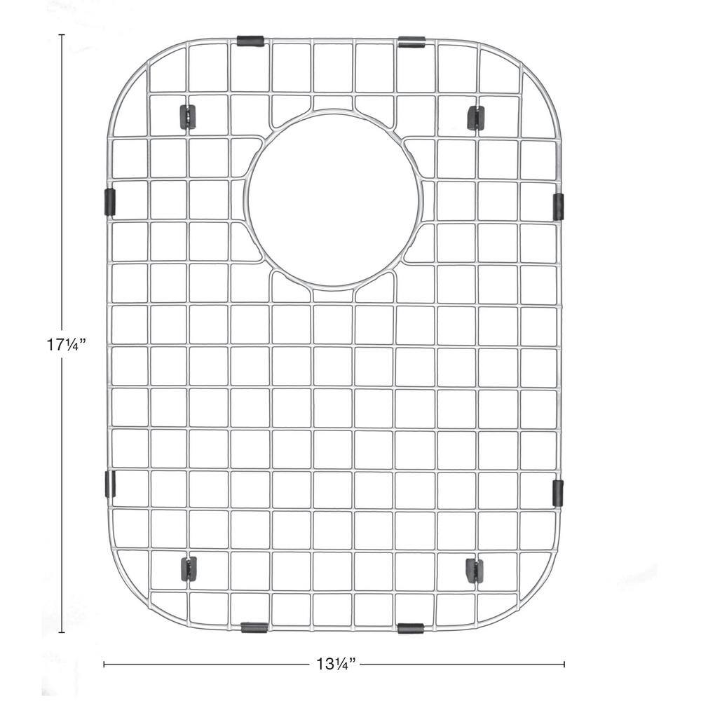 Karran 13-1/4 in. x 17-1/4 in. Stainless Steel Bottom Grid Fits E-360R
