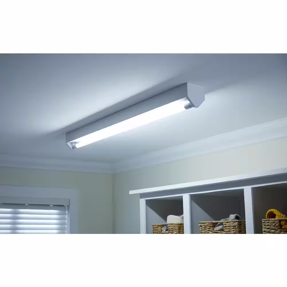 Philips 32W T8/40W T12 Equivalent 4 ft. Type A Linear Universal Fit Daylight LED Tube Light Bulb (5000K) (2-Pack)