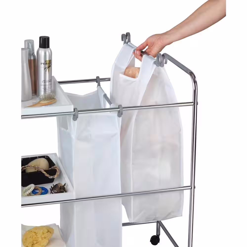Wenko Arona Laundry Trolley