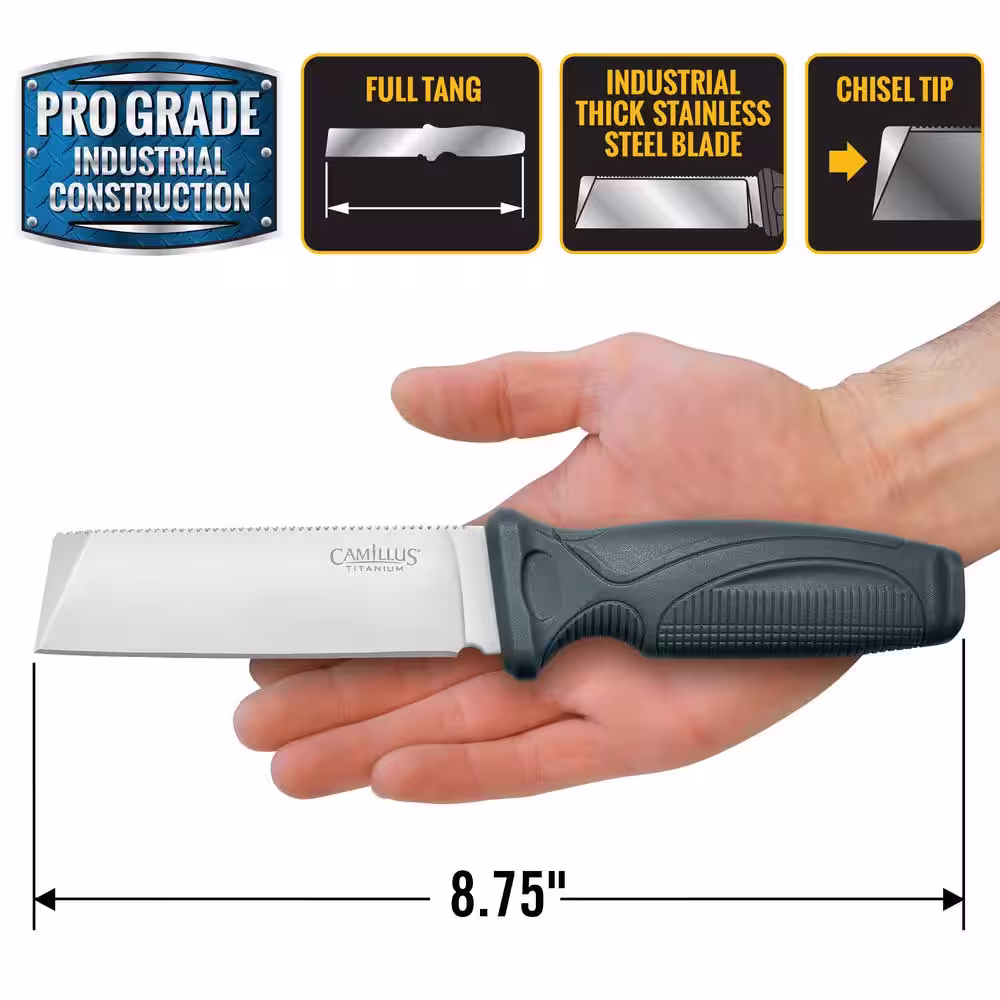 None Swedge 8.75 in. Fixed Blade Knife