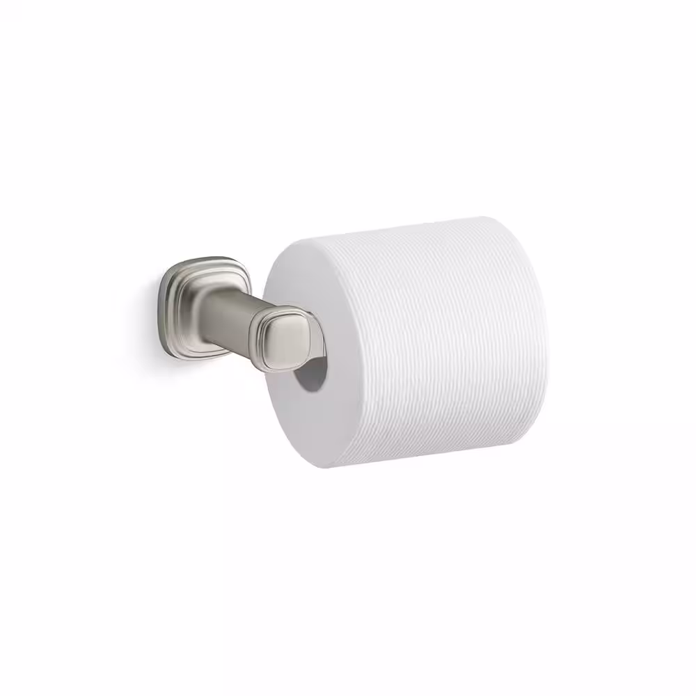 KOHLER Numista Wall-Mount Toilet Paper Holder in Brushed Nickel