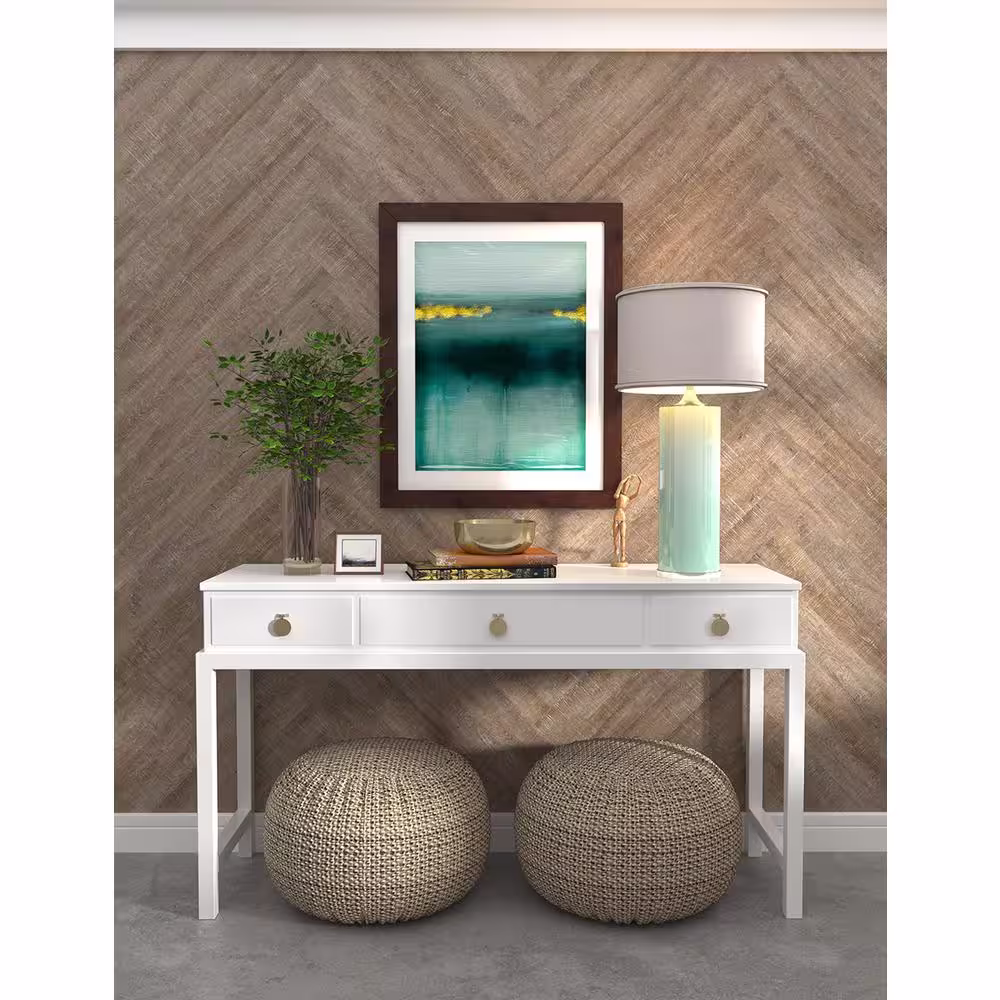 DuraDecor Weekend Warrior Roughcut Lumber Siena 3 MIL x 4-in W x 36-in L Peel & Stick Water Resistant Lux Vinyl Flg (20 sf/case)