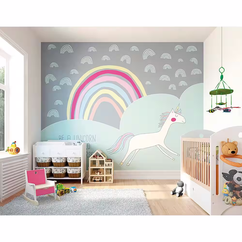 OhPopsi Unicorn Wall Mural