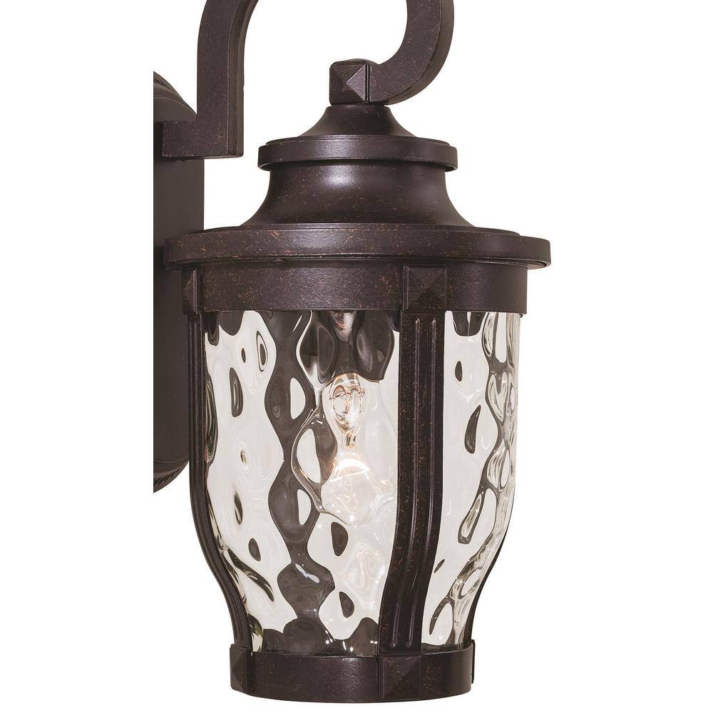 the great outdoors by Minka Lavery Merrimack 1-Light Corona Bronze Outdoor Wall Lantern Sconce