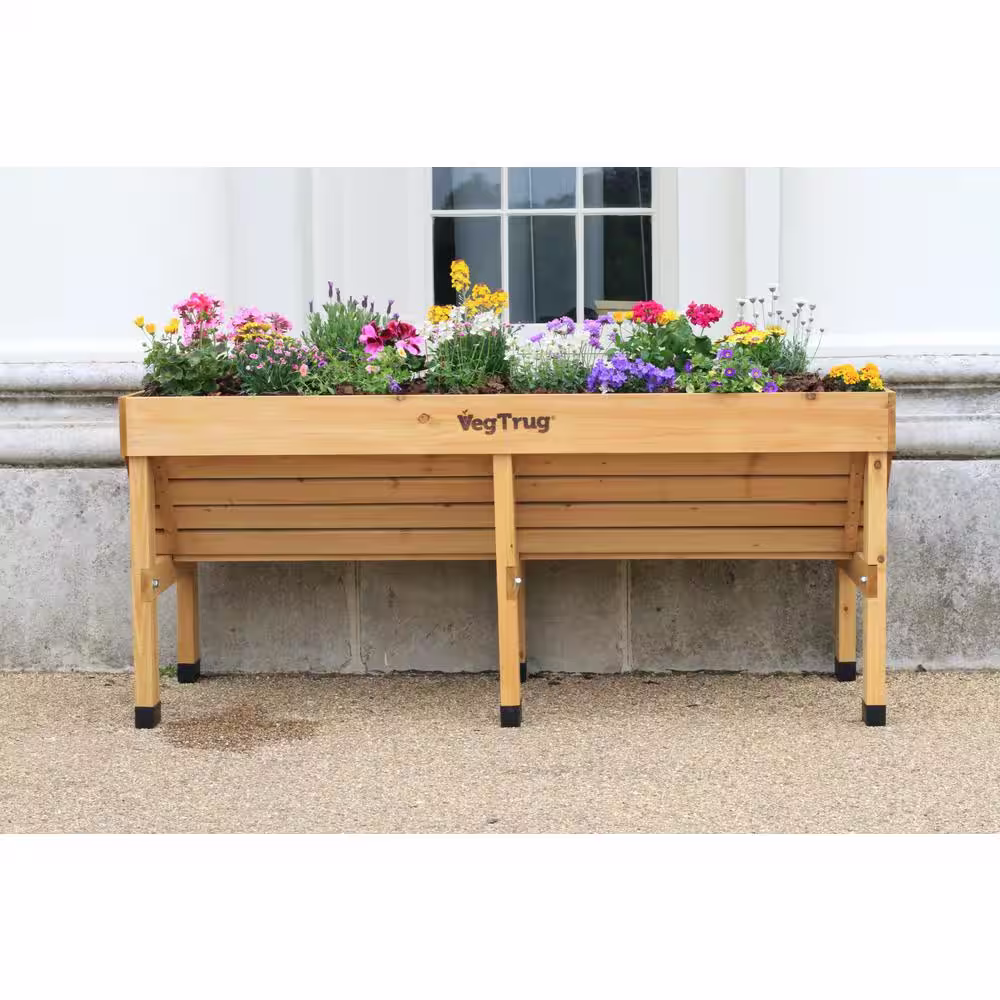 VegTrug 1.8 m Natural Cedar Raised Bed Planter