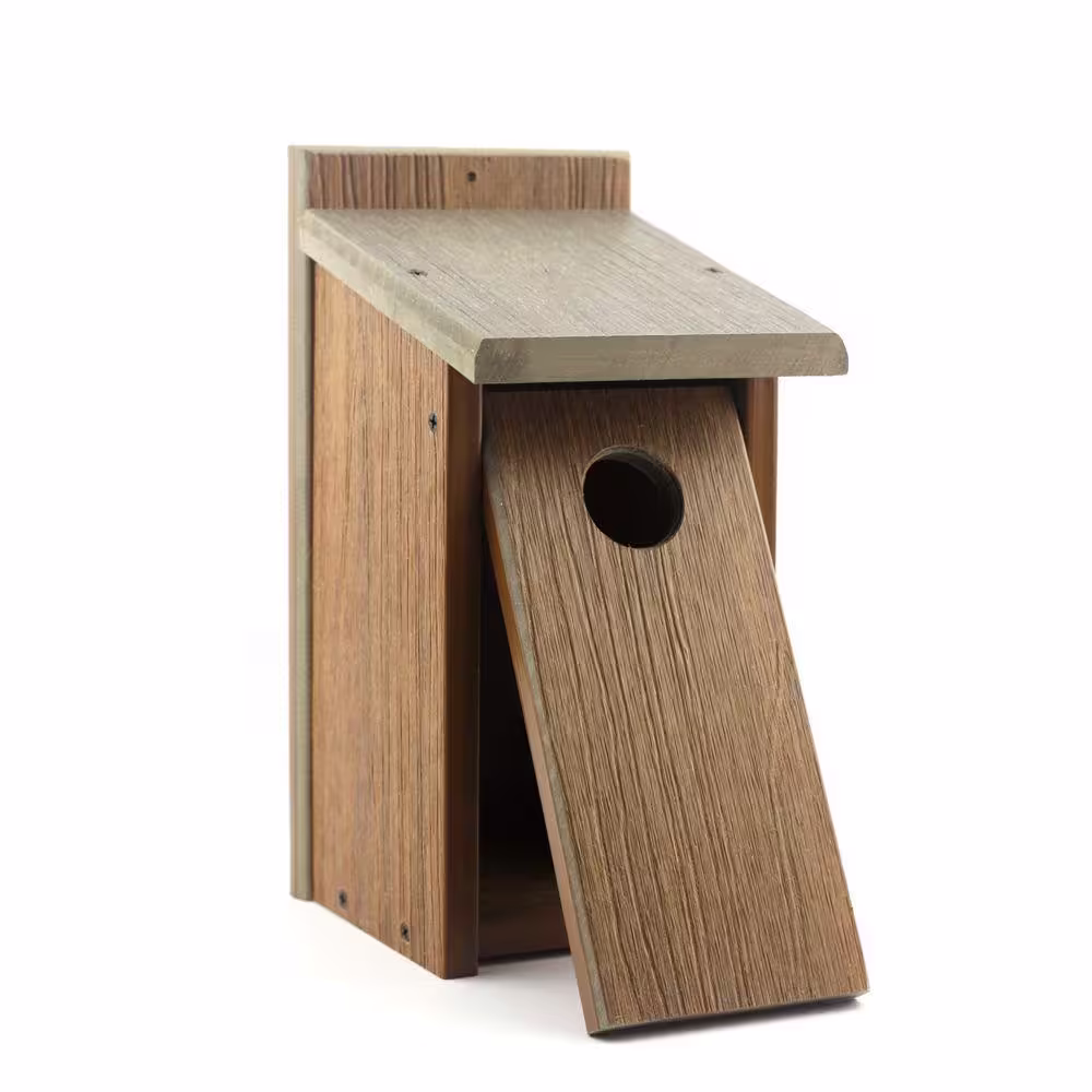 NewTechWood Nature's Friend Recycled Composite Birdhouse Feeder