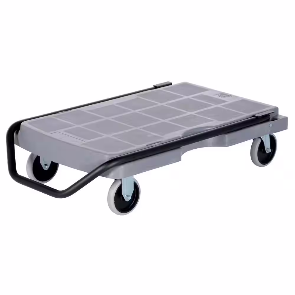 Vestil 800 Capacity Platform Truck with Fold Down Hand