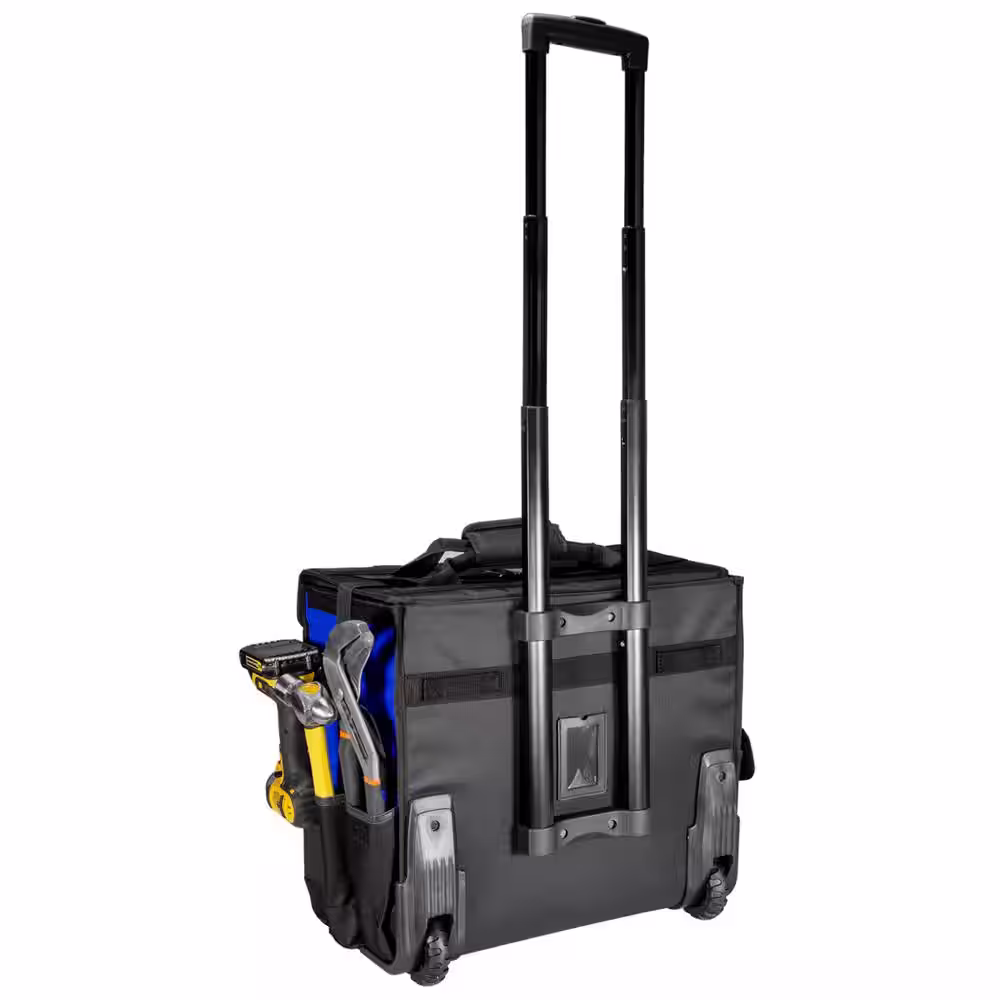 STARK USA 20 in. x 12 in. Jobsite Rolling Tool Bag Backpack