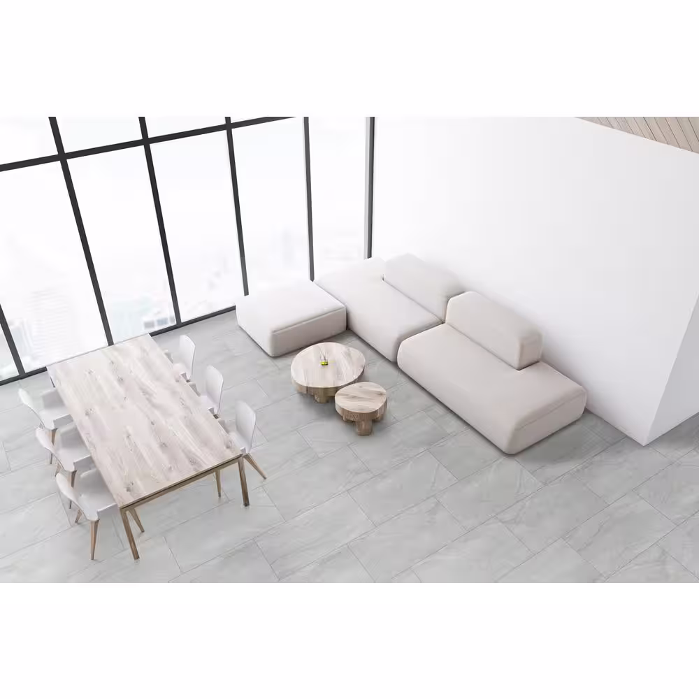 MSI Hillside Gray 12 in. x 24 in. Matte Porcelain Floor and Wall Tile (32-Cases/512 sq. ft./Pallet)