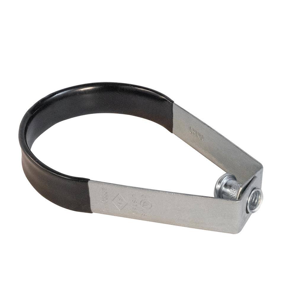 The Plumber's Choice 1-1/2 in. Swivel Loop Hanger for Vertical Pipe Support in Plastic Coated Steel