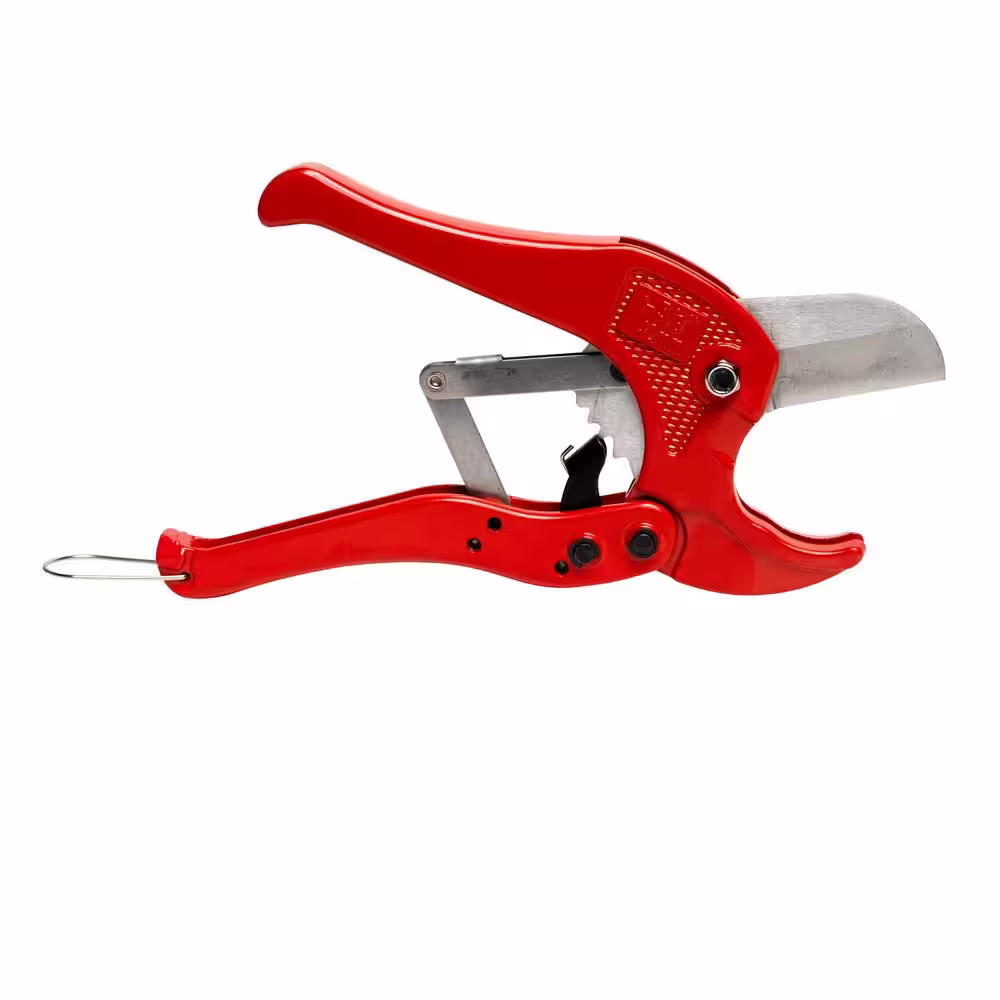 KEENEY 1-5/8 in. Ratcheting PVC Tubing Cutter