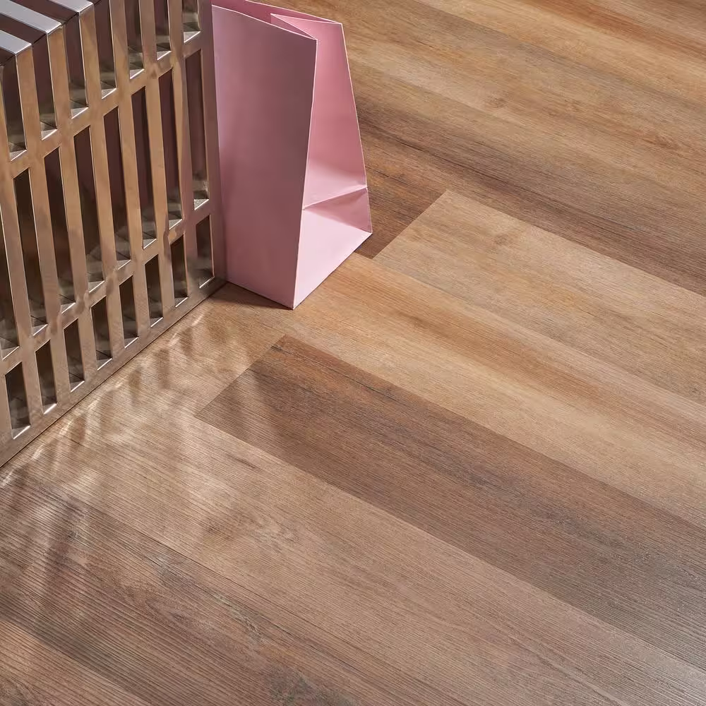 Ivy Hill Tile Cippia Oak Coppertone 28MIL x 6 in. W x 48 in. L Click Lock Waterproof Luxury Vinyl Plank Flooring (27.4 sqft/case)